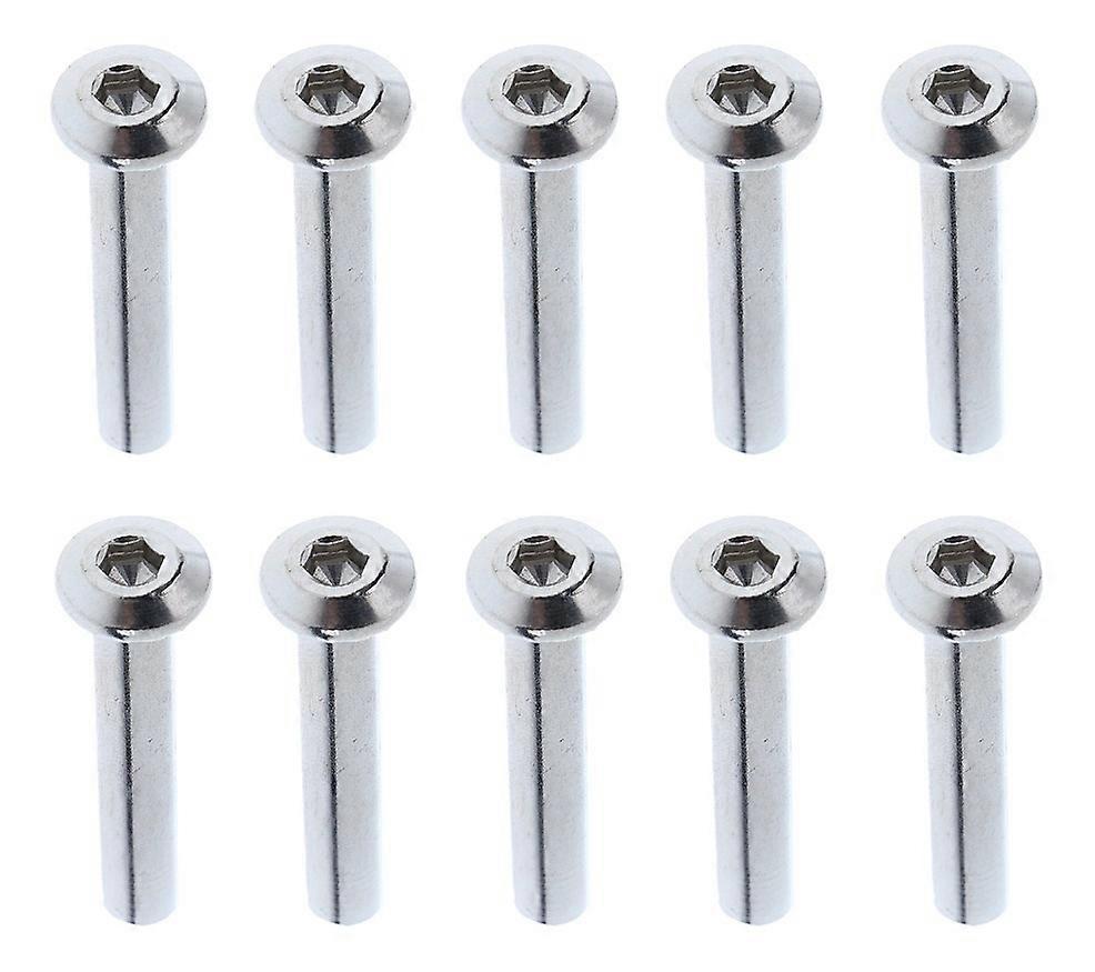 10 piezas de tornillo de rodillo de rueda de 36 mm