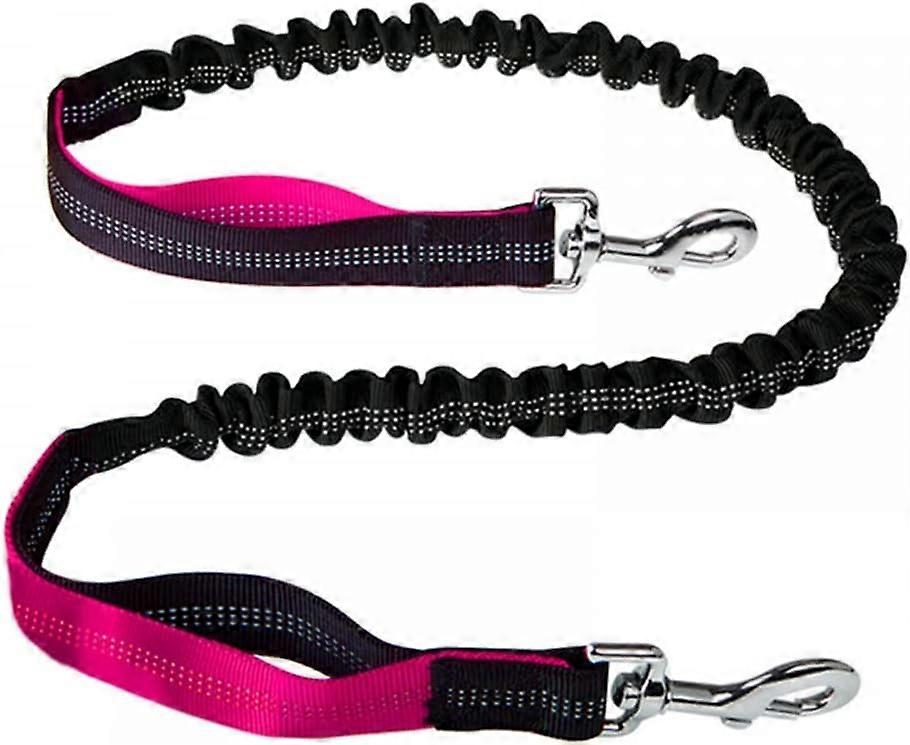 Hands Free Dog Leash, 3.9ft/4.9ft 360 Rotating Reflective Waist Dog Leash for Small Medium Large Dogs Running Walking Training (without Waist Pack and