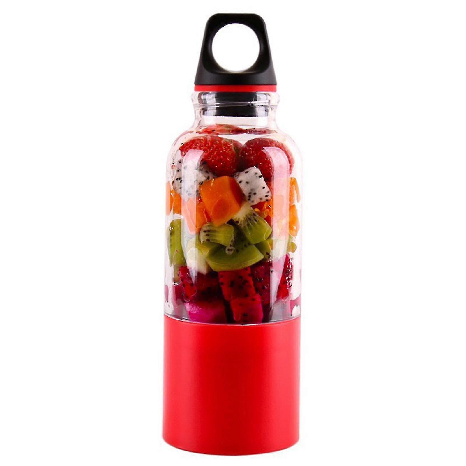 Electric Juicer Cup Fresh Fruit Mixer Usb For Shakes Ice Smoothies Portable Blender With Handle