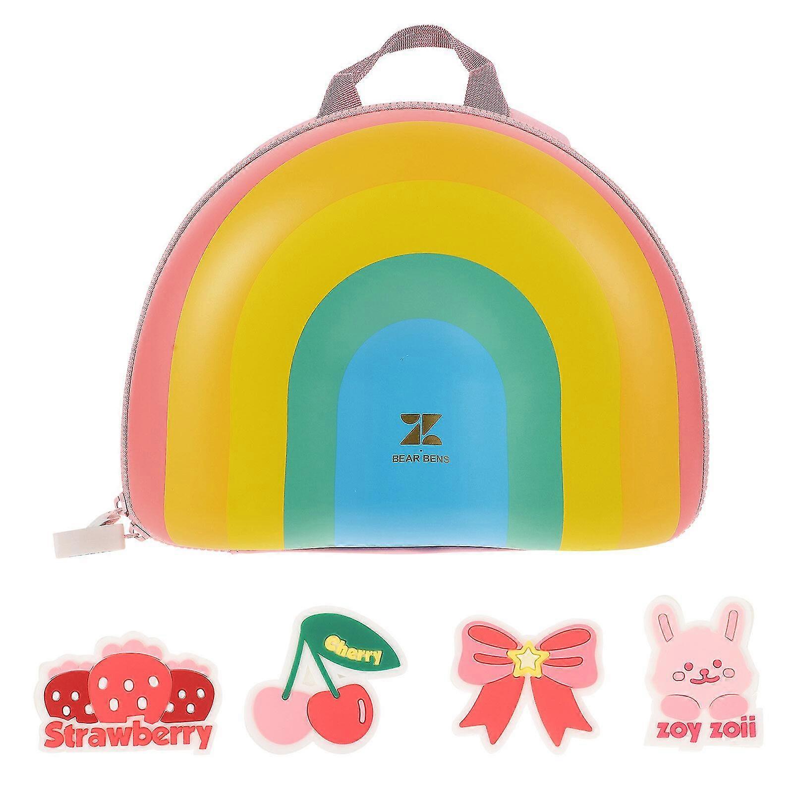 1pc幼児バックパック漫画キッズバックパックポータブルスクールバッグ誕生日プレゼント