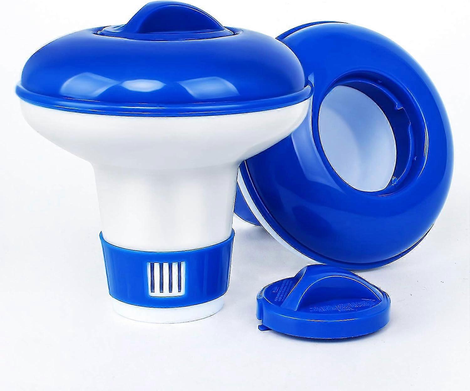 2pcs Swimming Pool Floating Diffuser, Floating Chlorine Dispenser For Swimming Pool, Spa