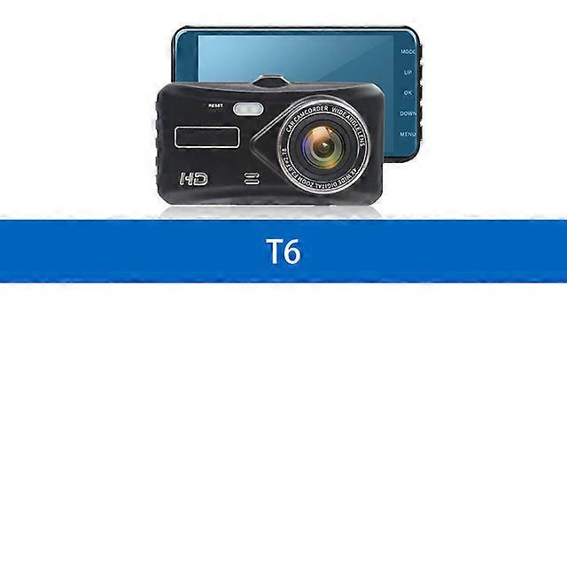 Caméscope Voiture DVR Dashcam 4 pouces IPS Écran tactile 170 G-Sensor Double objectif WDR Full HD 1080P Vision nocturne Enregistreur vidéo automatique