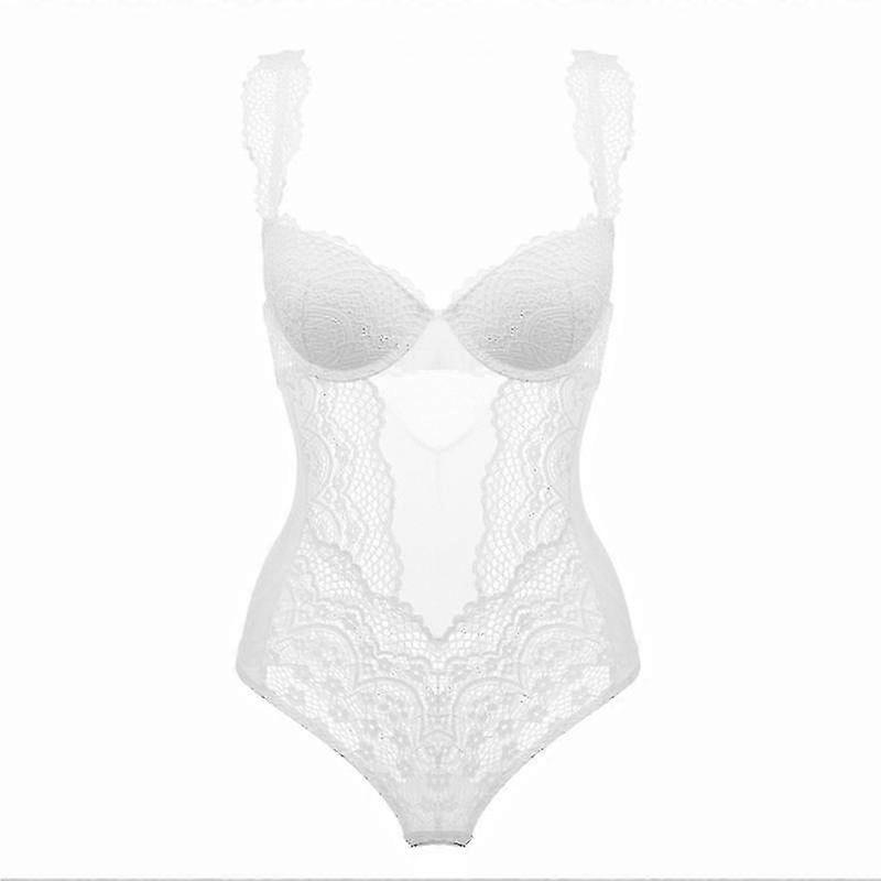 Lace Translucent Ladies Suit