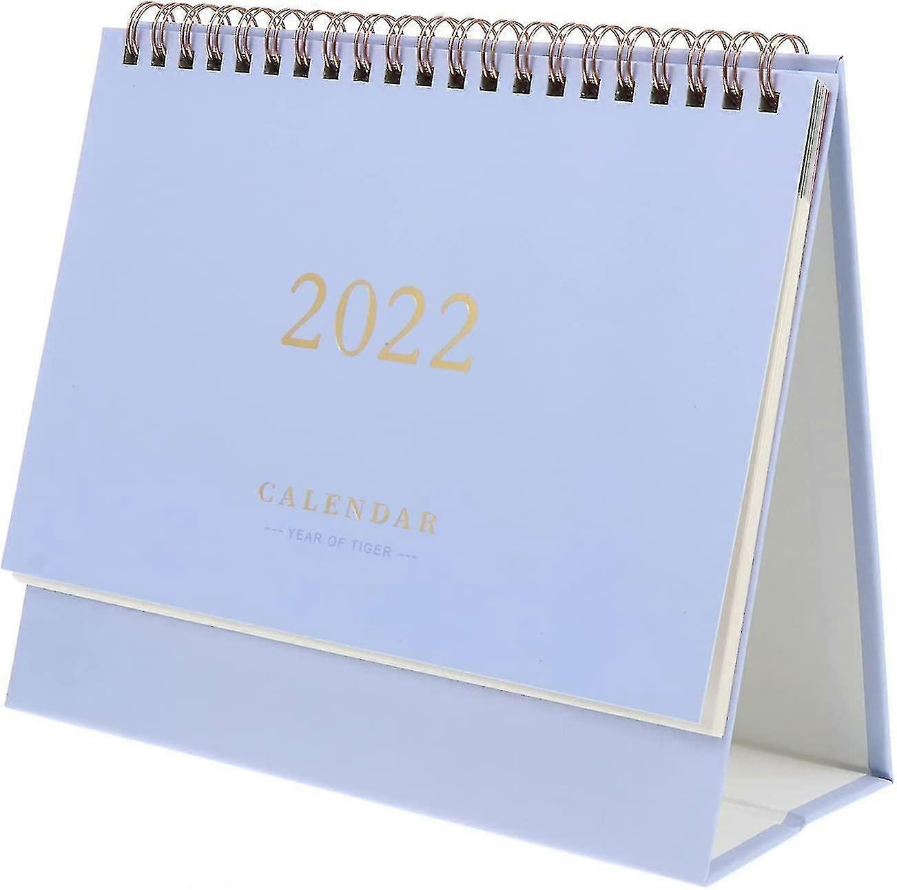 2022 Desk Calendar Monthly Stand Up Calendar Standing Flip Calendar Desktop Calendar For Home, School, Office