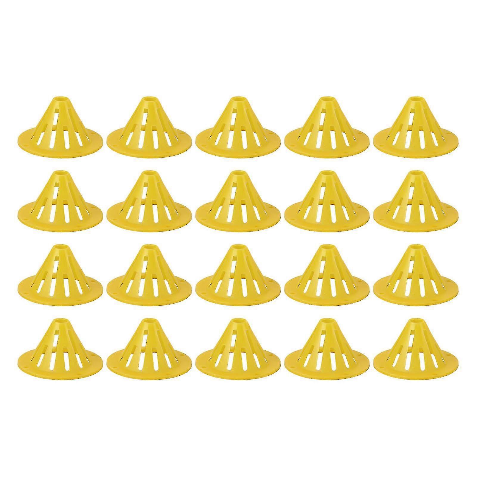 20 Pcs Beehive Entrance Exit Cone - Plastic One Way Entrance Gate for Beekeeping