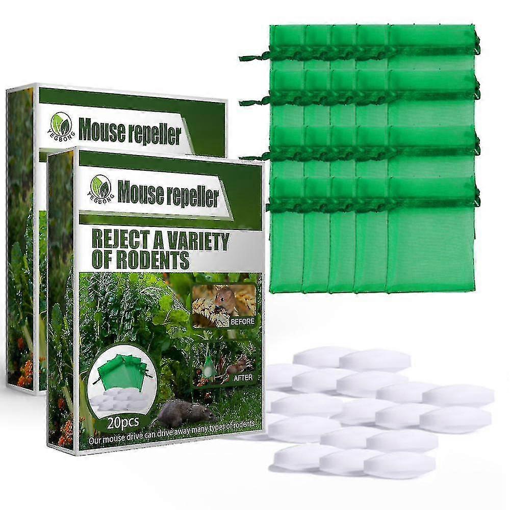 60 pz Ratto Topo Repellente Pillola Repellente Olio di Menta Piperita Topi Roditore Controllo Dei Parassiti 40 pezzi