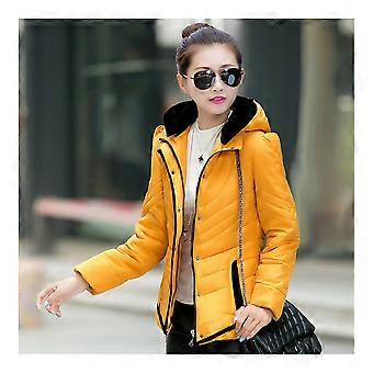 Hiver Slim Femme Short Hoodied Manteau de coton