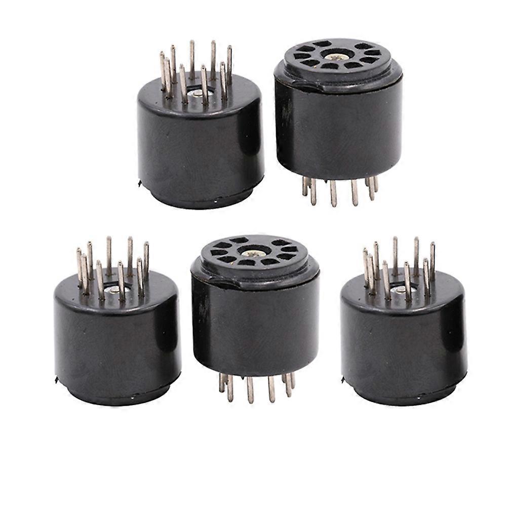 9Pin فراغ أنبوب المقبس اختبار التوقف ل 6DJ8 12AX7 ECC83 B339 CV492 6L13 12AU7 ECC82 B329 هيفي تو