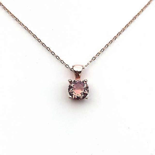 FFGems Zultanite Gemstone Pendente con catena 925 Collana in argento sterling Diaspore Cambio di colore per le donne Regalo di nozze con scatola