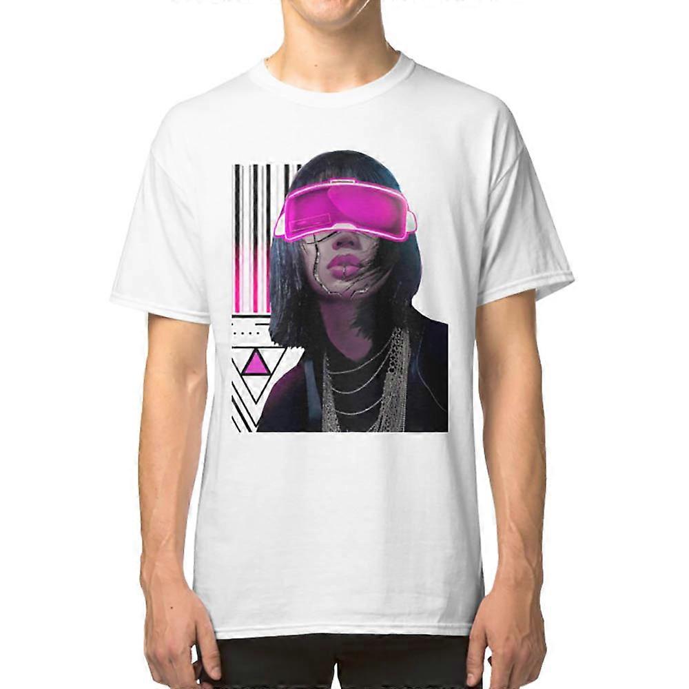 Neon Vaporwave Cyberpunk Tişört