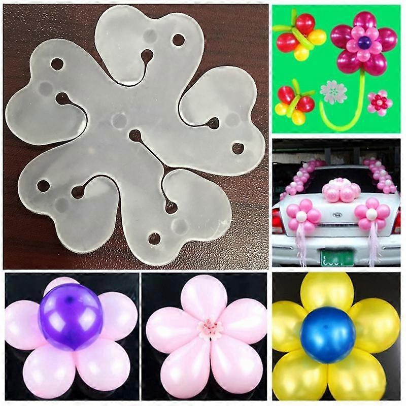 50 PCS Flower Balloons Decoration Accessories