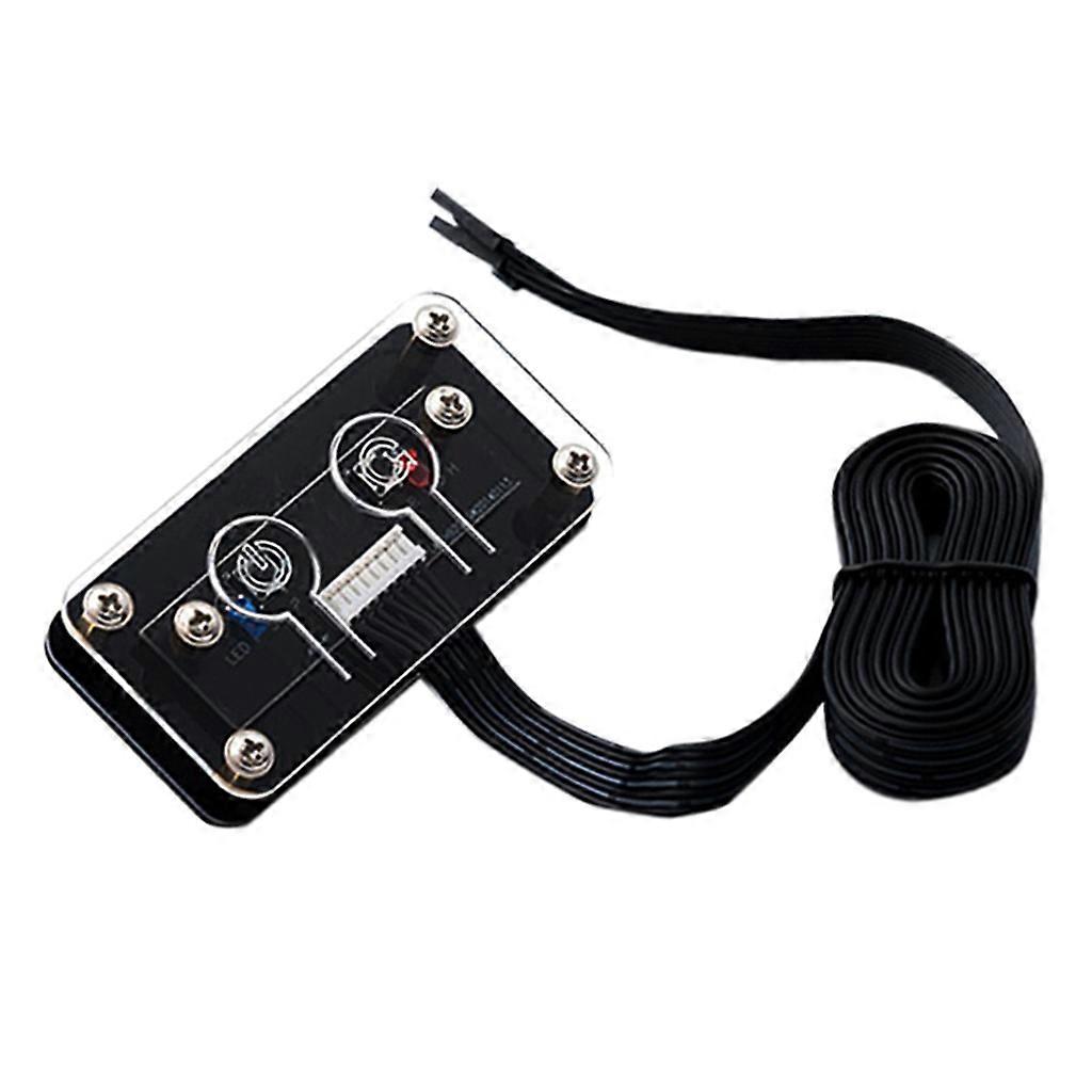 Desktop Computer Switch Power Button+Restart Button for Bare Board Machines