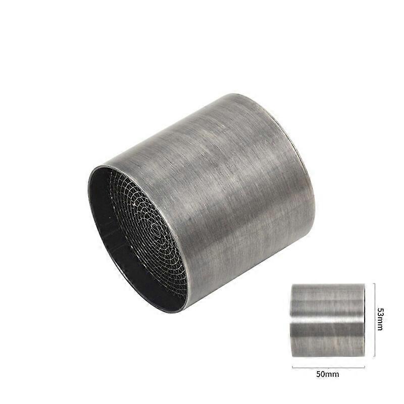 Universal 35mm 42mm 48mm 53mm Motorcycle Front Middle Pipe Catalyst DB Killer Moto Exhaust Muffler Silencer Acoustical Damper