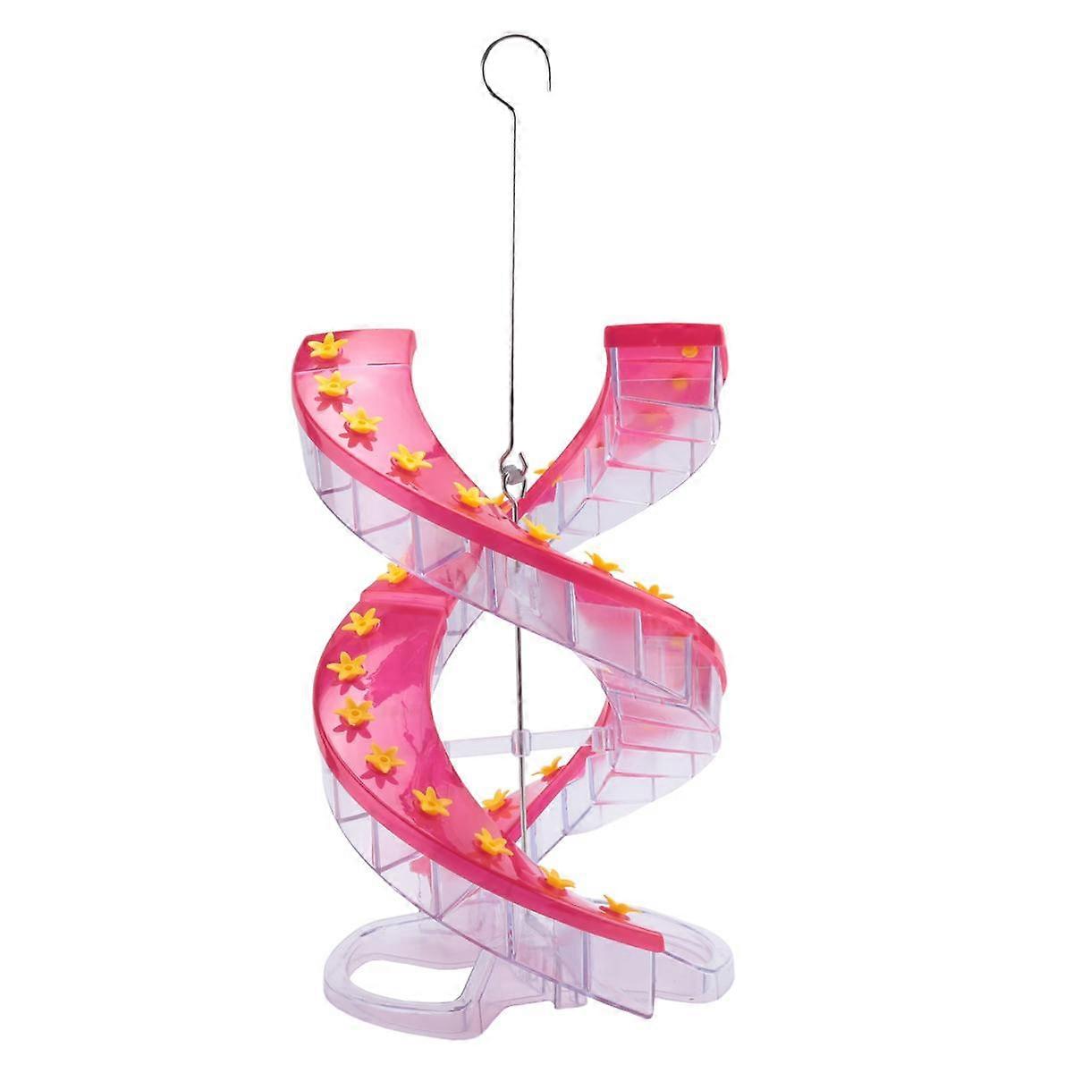 DNA Bird Feeder, Helical Design, Top Fill, Easy Clean, Free Nectar Pitcher Double Helix