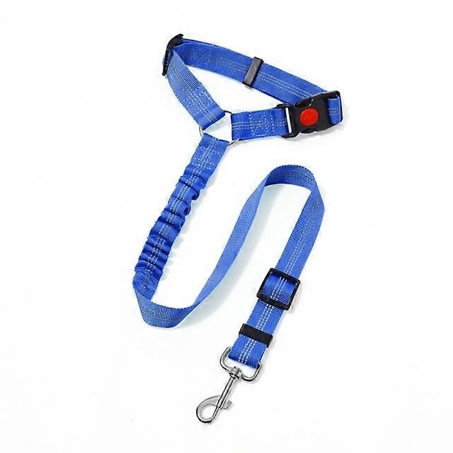 Pet products car seat belt dog leash with buffer elastic reflective safety rope leash dog ropePet Leashes