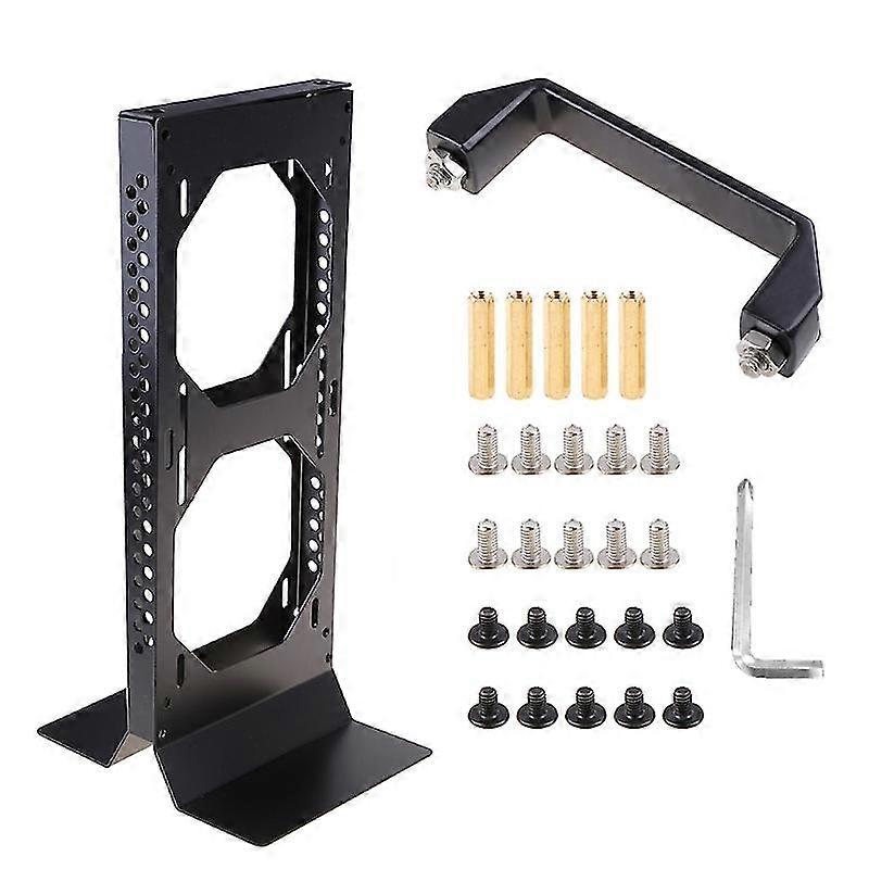 External Water Cooling Dock Bracket Compatible-for Itx Computer Case Laptop 240 360mm Cooler Radiator Multifunction Stent