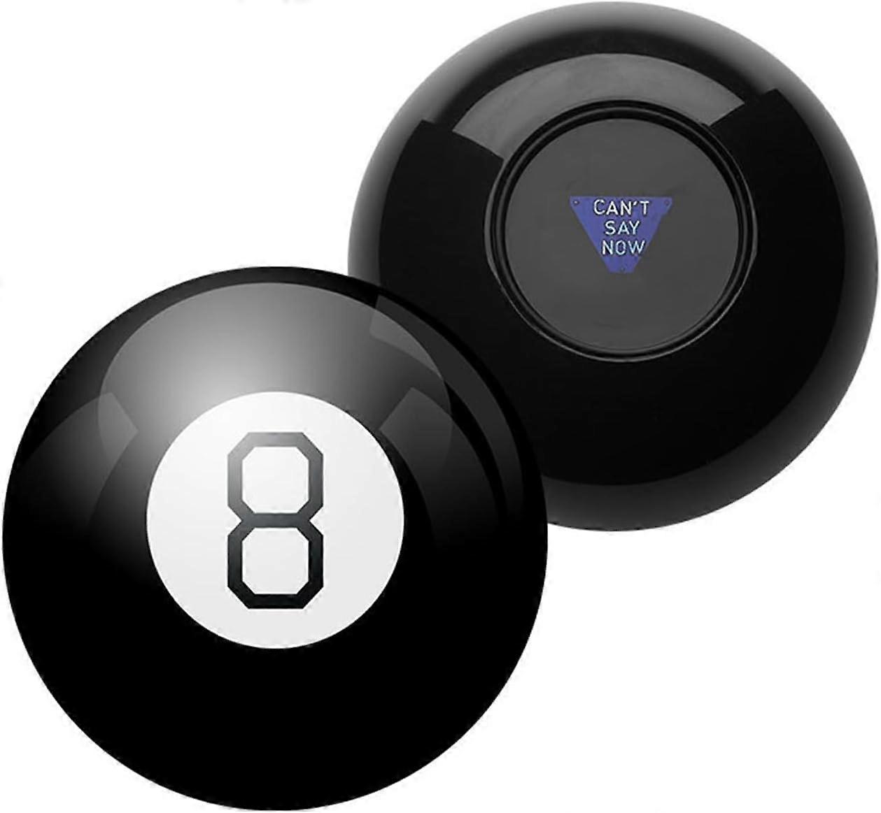 Magic 8 Ball Novelty Mystic Gadget with 20+ Answers and Predictions, Christmas Party Games Decision Making Fortune Telling Fun Toy Game Edition Novelt