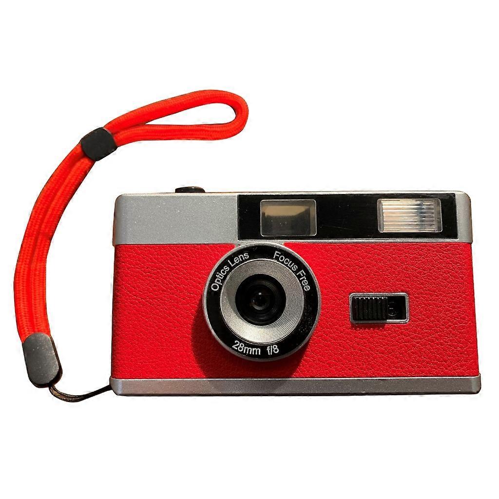 Classic 35mm Film Camera with Built in Flash Reusable Camera for Hobbyist Photographers