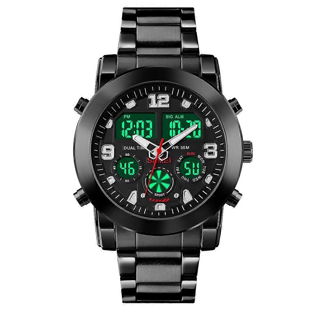 SKMEI Three-time Display Luminous Electronic Watch