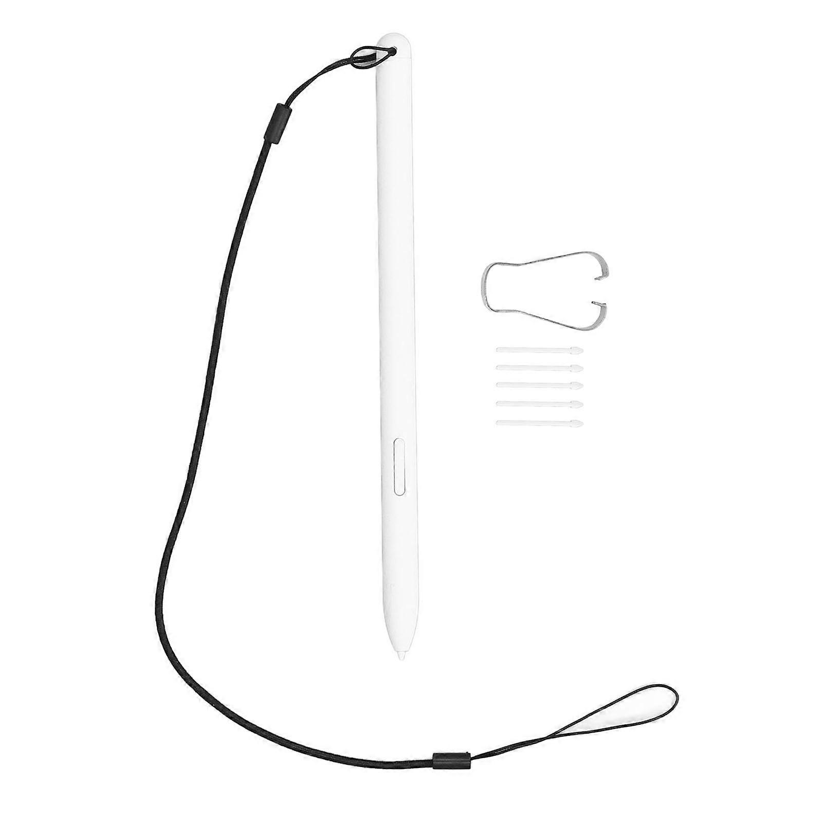 Stylus Pen Magnetic 4096 Pressure Sensitivity Palm Rejection Ergonomic EMR Pen with Digital Eraser 5 Tips for Kindle Scribe White