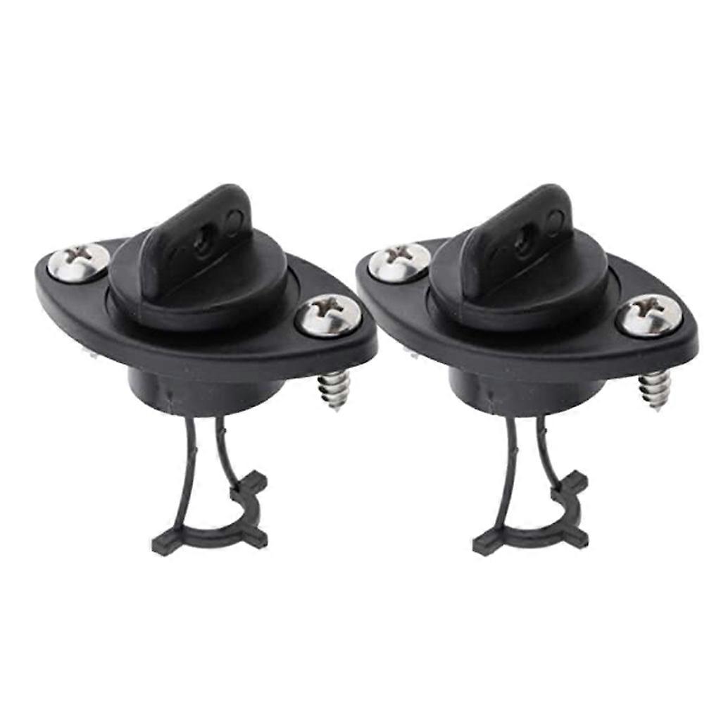 Durable Kayak Drain Plug Nylon Thread Drain Stop with Screws for Scramblers
