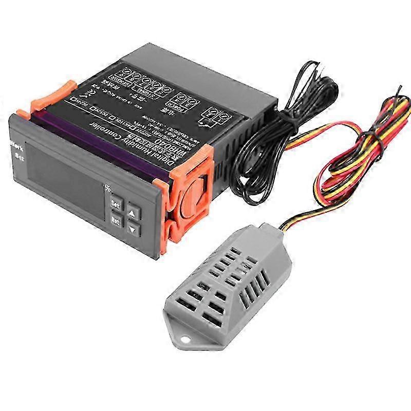 Wh8040 Digital Humidity Controller Electronic Humidity Control Instrument Regulator Switch Sensor Hygrometer 1-99% 220v