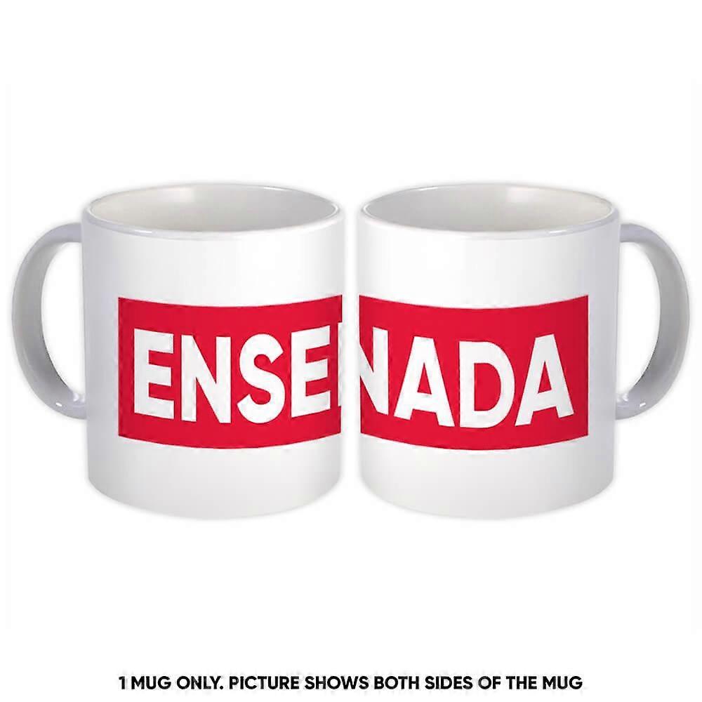 Gift Mug: Ensenada Mexico Red