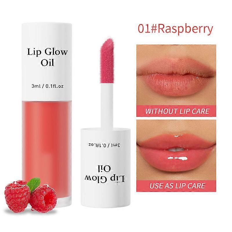 Hydrating Lip Glow Oil, Moisturizing Lip Plumper Gloss