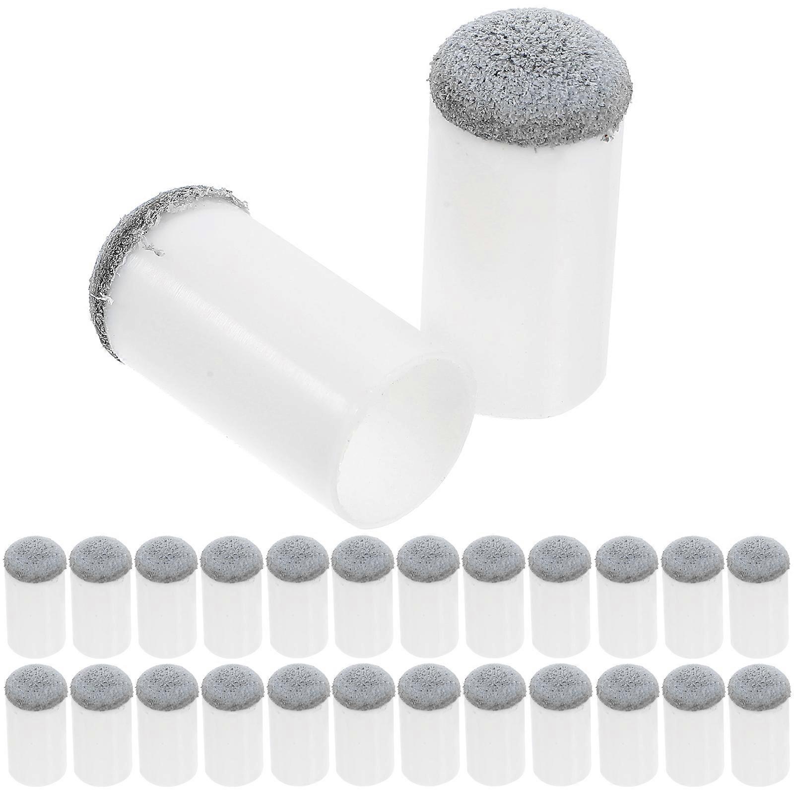 50pcs Replaceable Cue Tips Convenient Billiard Cue Tips Pool Cue Replacement Tips