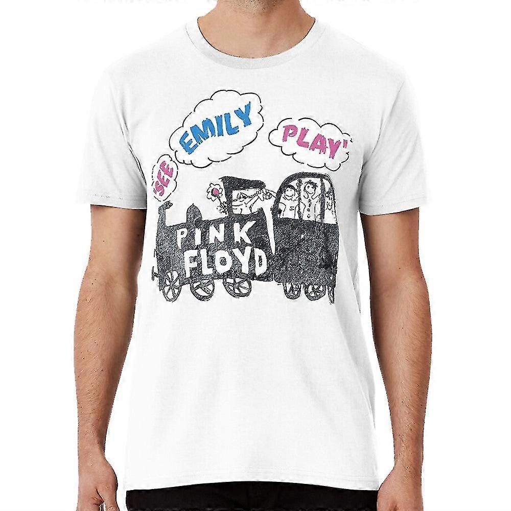 إميلي تحاول لكنها تسيء فهم تي شيرت thebluebox115 سيد باريت بروغ الموسيقى بينك فلويد نعم الفرقة