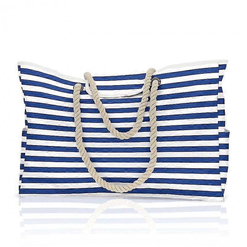 Large  capacity Striped Shoulder Bag