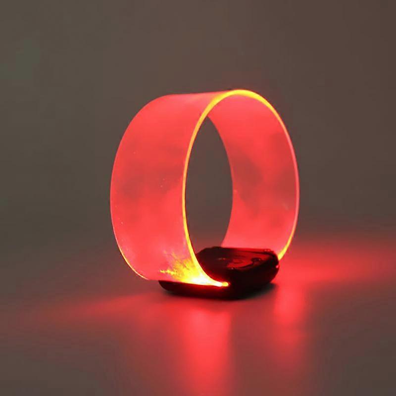 LED Battery Light-emitting Bracelet Entertainment Cheering Props Night Running Luminous Bracelet Halloween Luminous Props High Quality