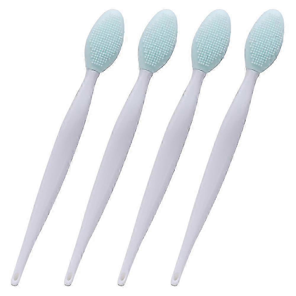 Silicone Exfoliating Lip Brush Set for Smoother Lips