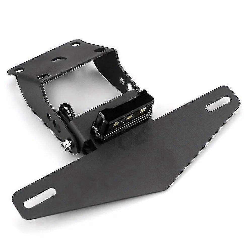 Motorcycle Rear License Plate Holder Tail Frame Bracket with LED Light for KTM DUKE 125 250 390 200 2013 - 2019 Accessories