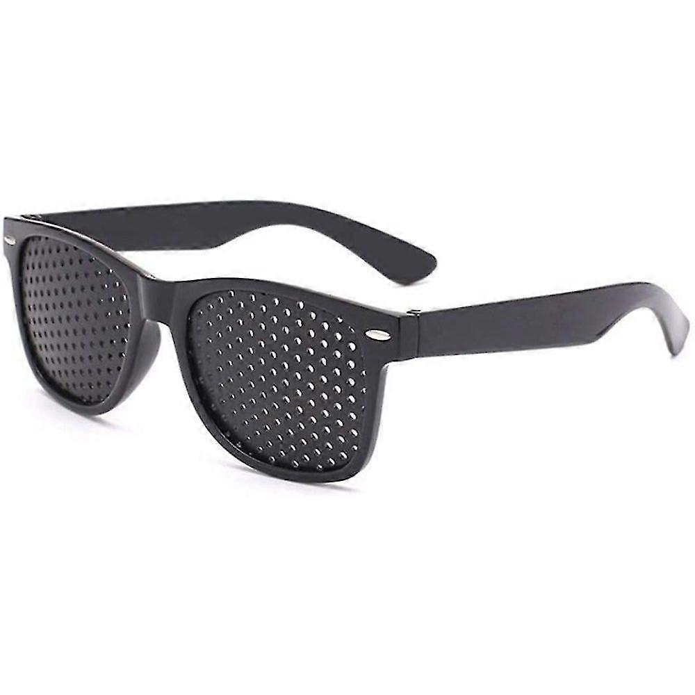 Pinhole Glasses Bla Hole Glasses Mesh Glasses With Foldable Temples For Eye Training For Relaxation