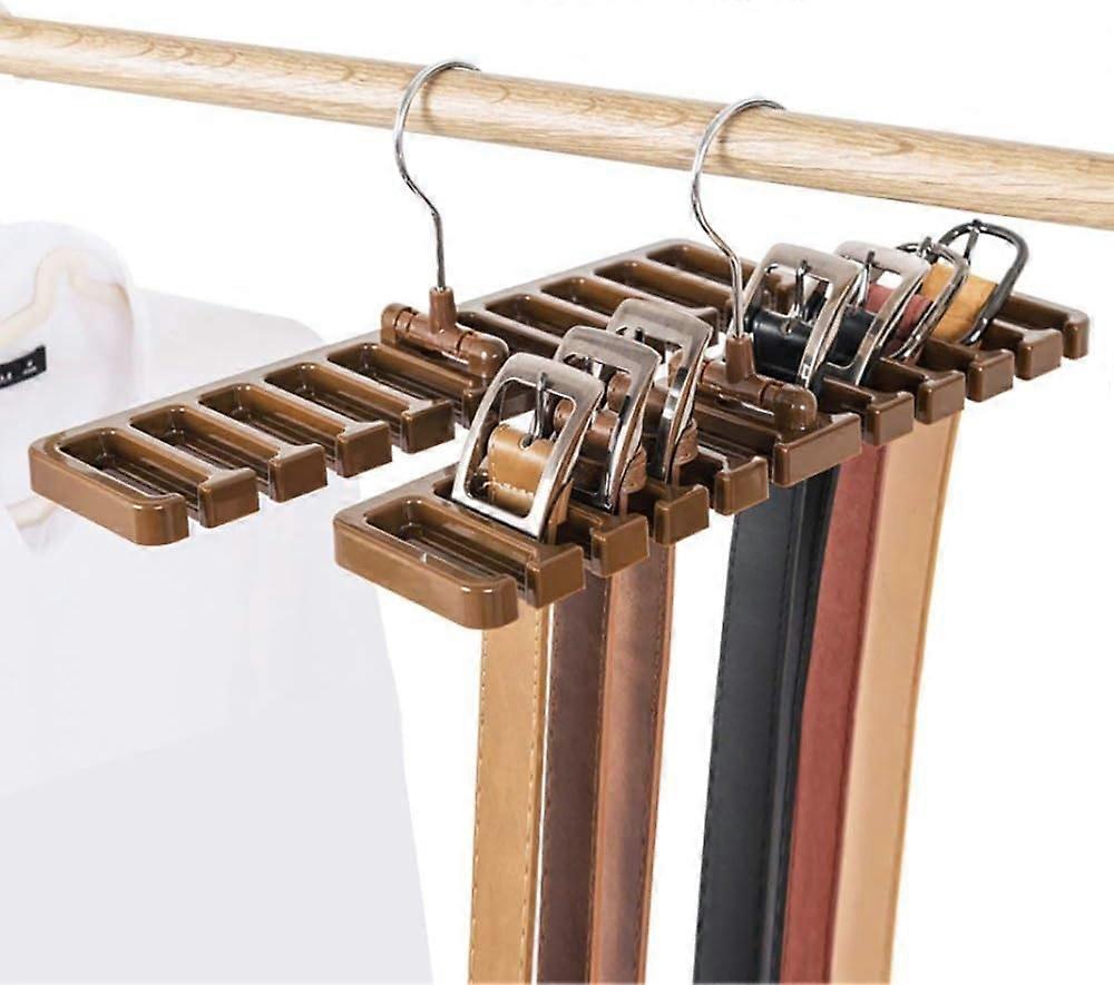 Belts Rack For Closet, Rotatable Design, Space-saving Organizer