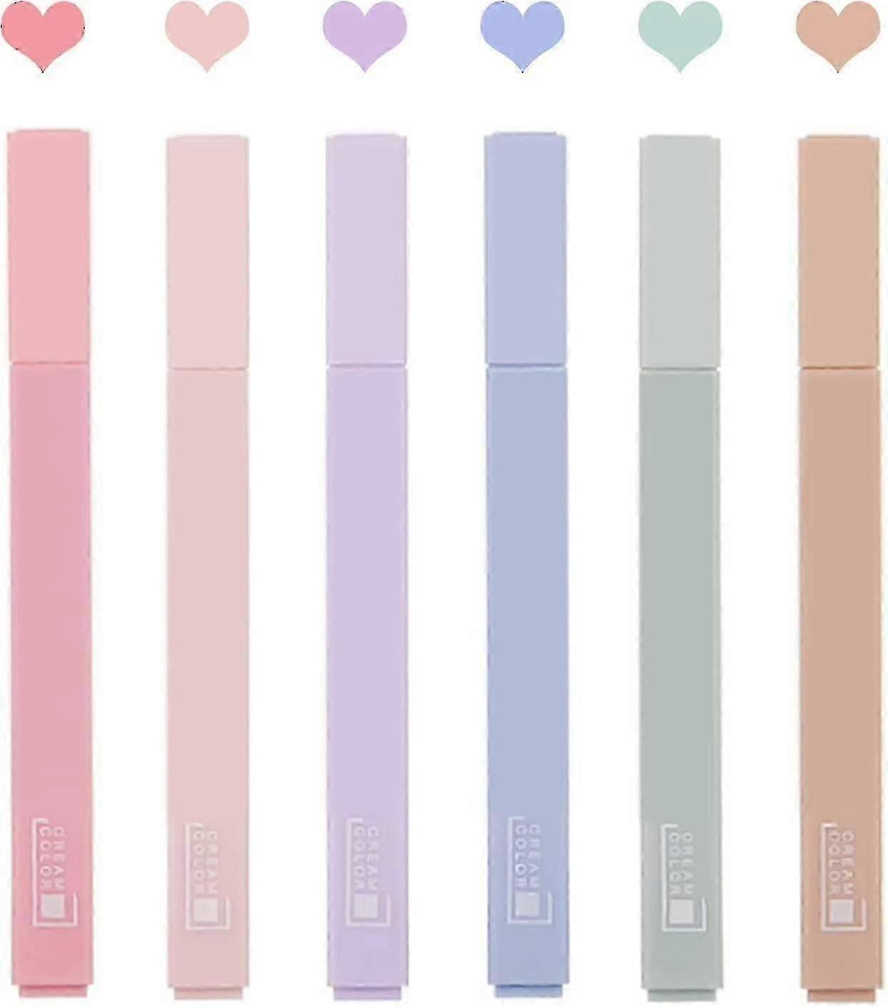 Highlighters, Highlighters Marker Pens, Pastel Highlighters Assorted Colors, Bible Highlighters And Pens No Bleed, Soft Chisel Tip Aesthetic Highlight