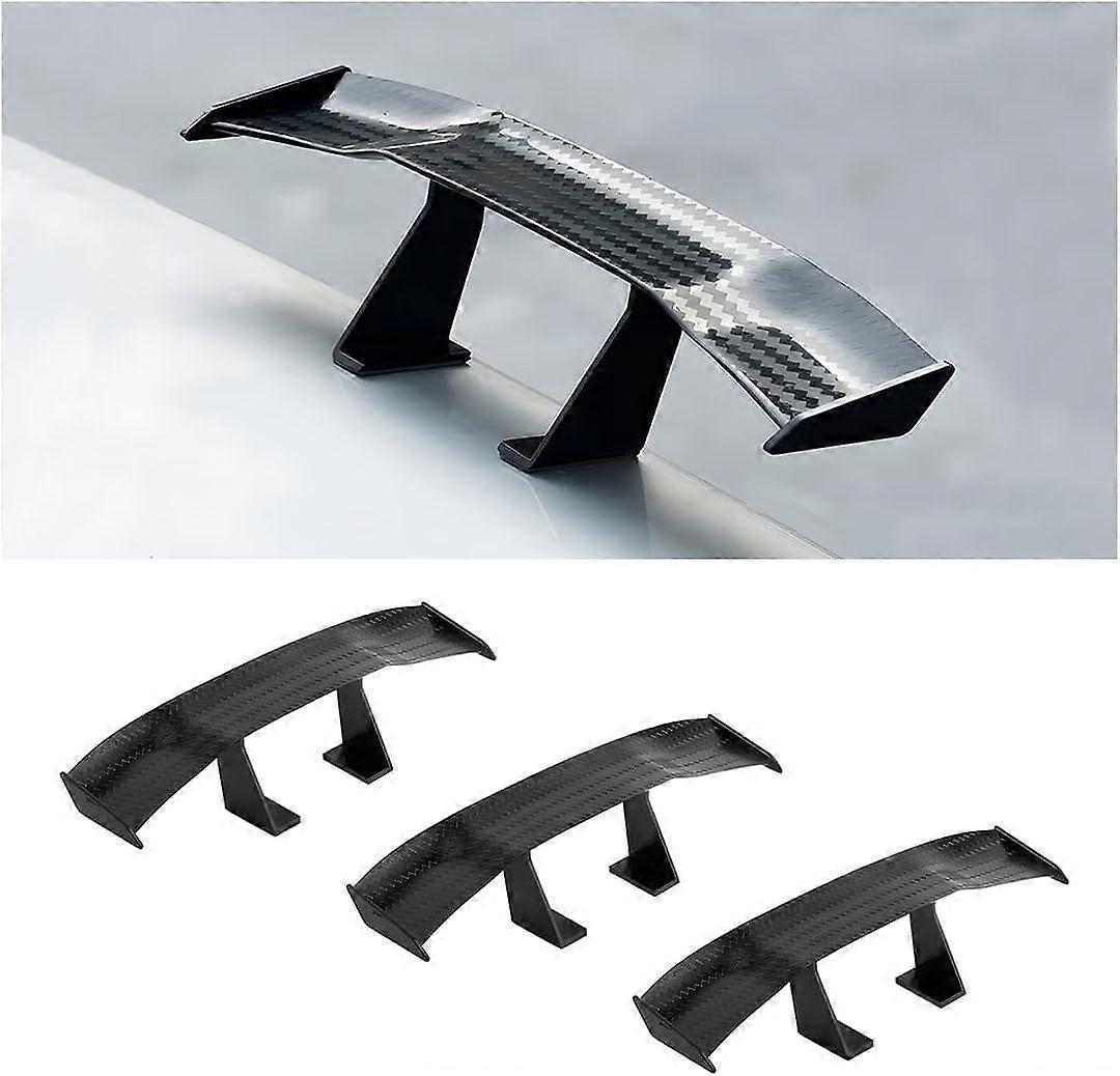 3 PCS Mini Spoiler Wing de Carro, 6,7 Polegadas Universal Auto Car Tail Wing