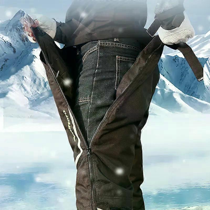 AMU Moto Quick Take Off Impermeabile Antivento Pantaloni