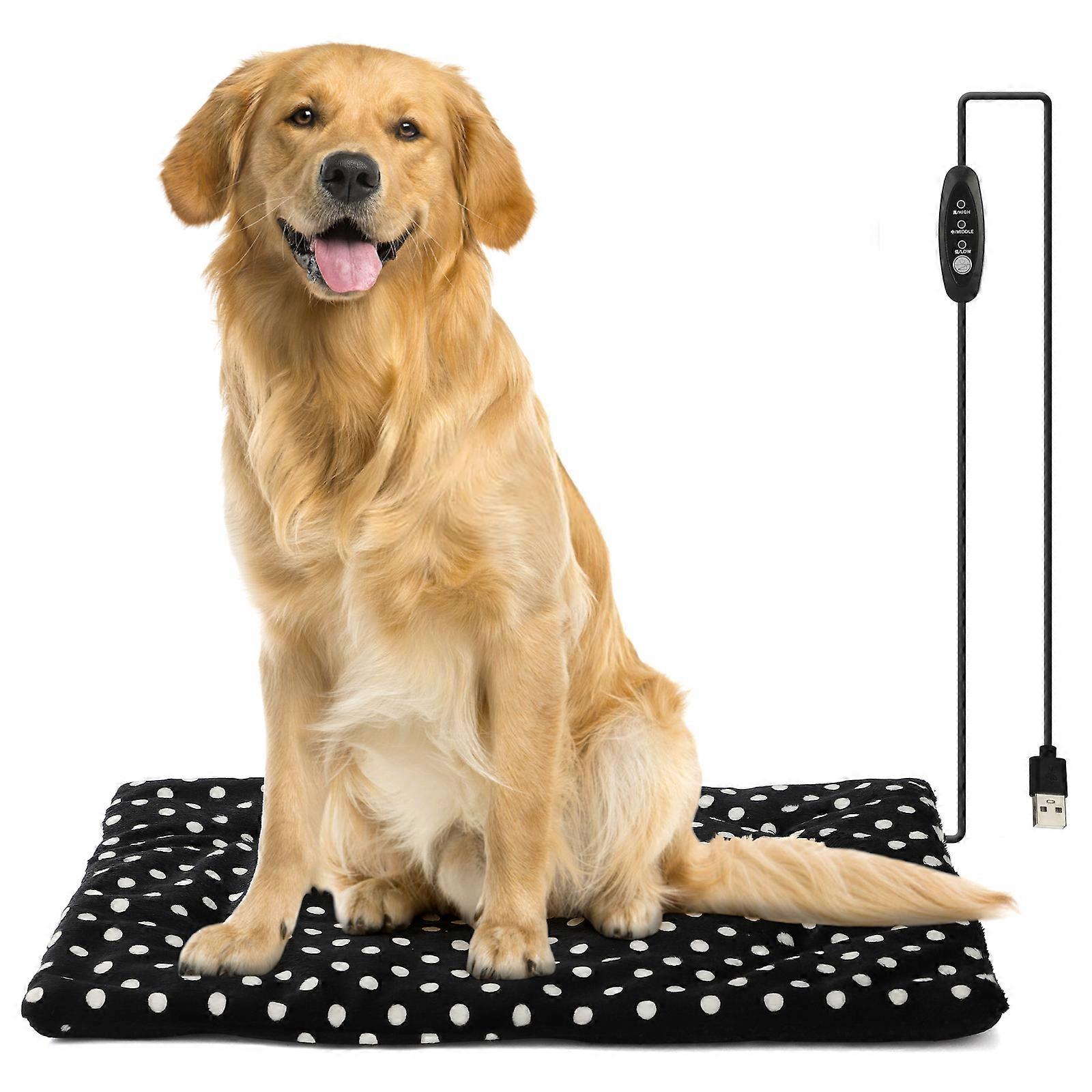 Portable USB Heated Pad: Plush, Safe for Pets