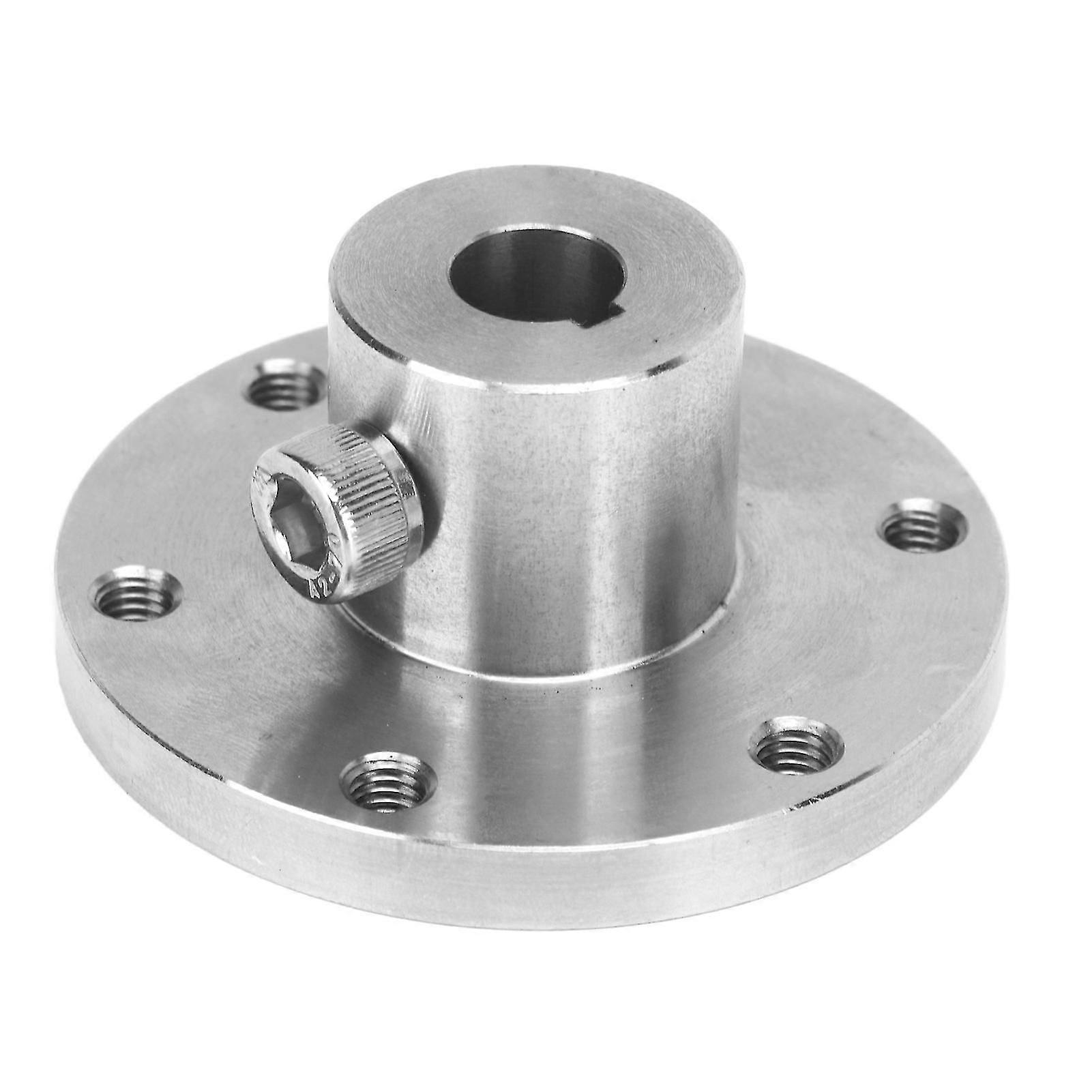 10mm Flange Coupling Connector High Strength Stainless Steel RC Shaft Coupling for DIY RC Model Motors