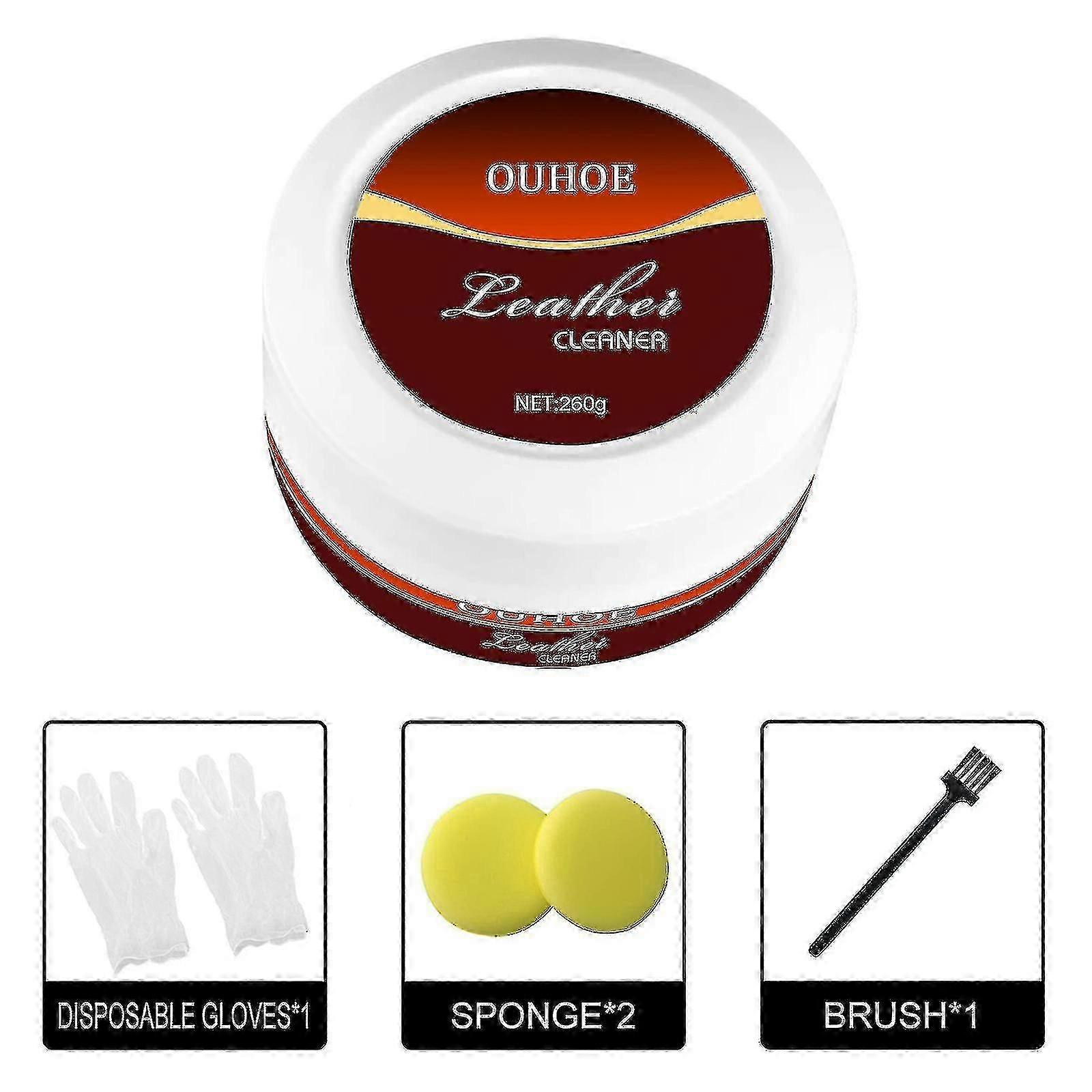 Leather Cleaner Bag Sofa Leather Care Agent Decontamina