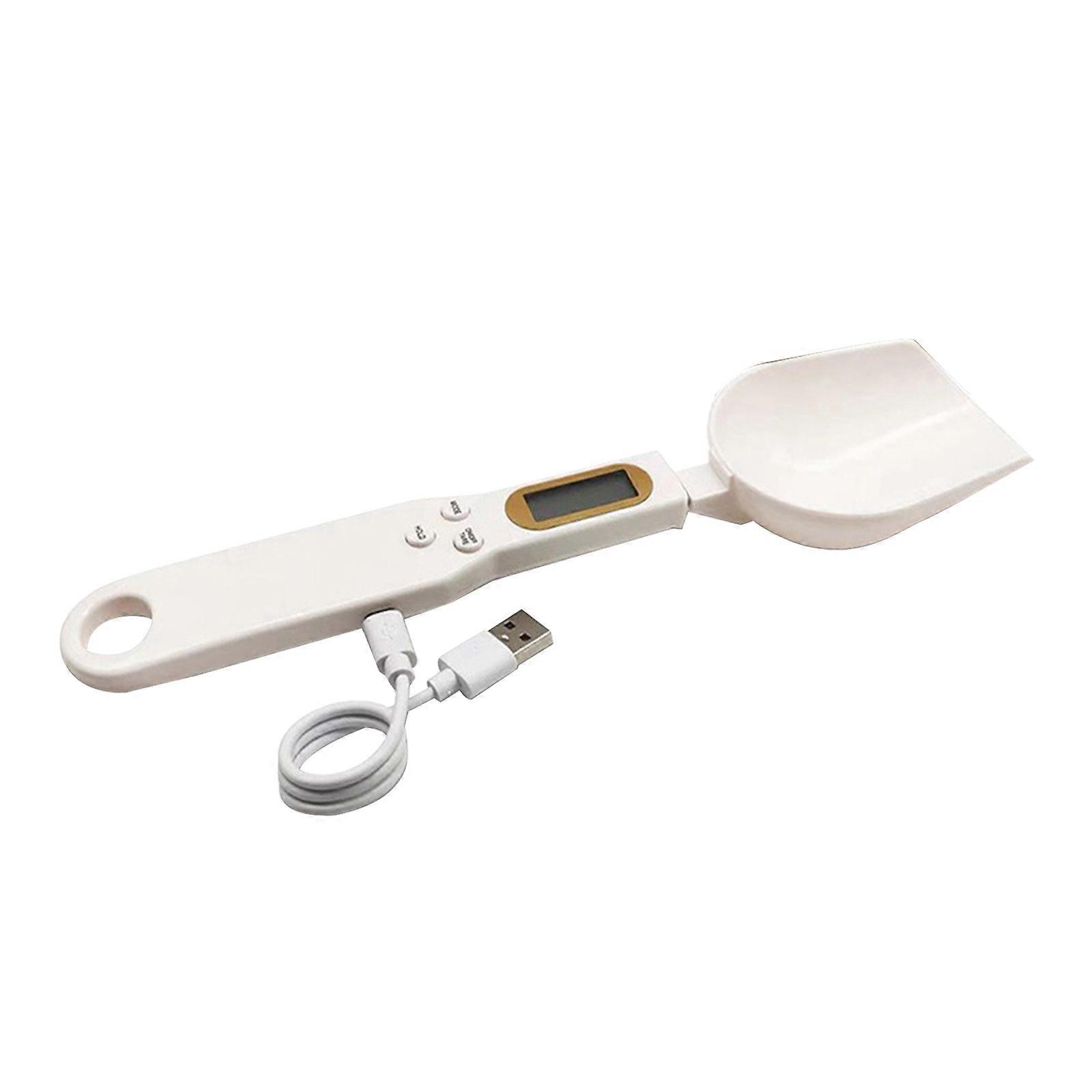 USB Charging Home Kitchen Baking Gram Weight Spoon Electronic Scale