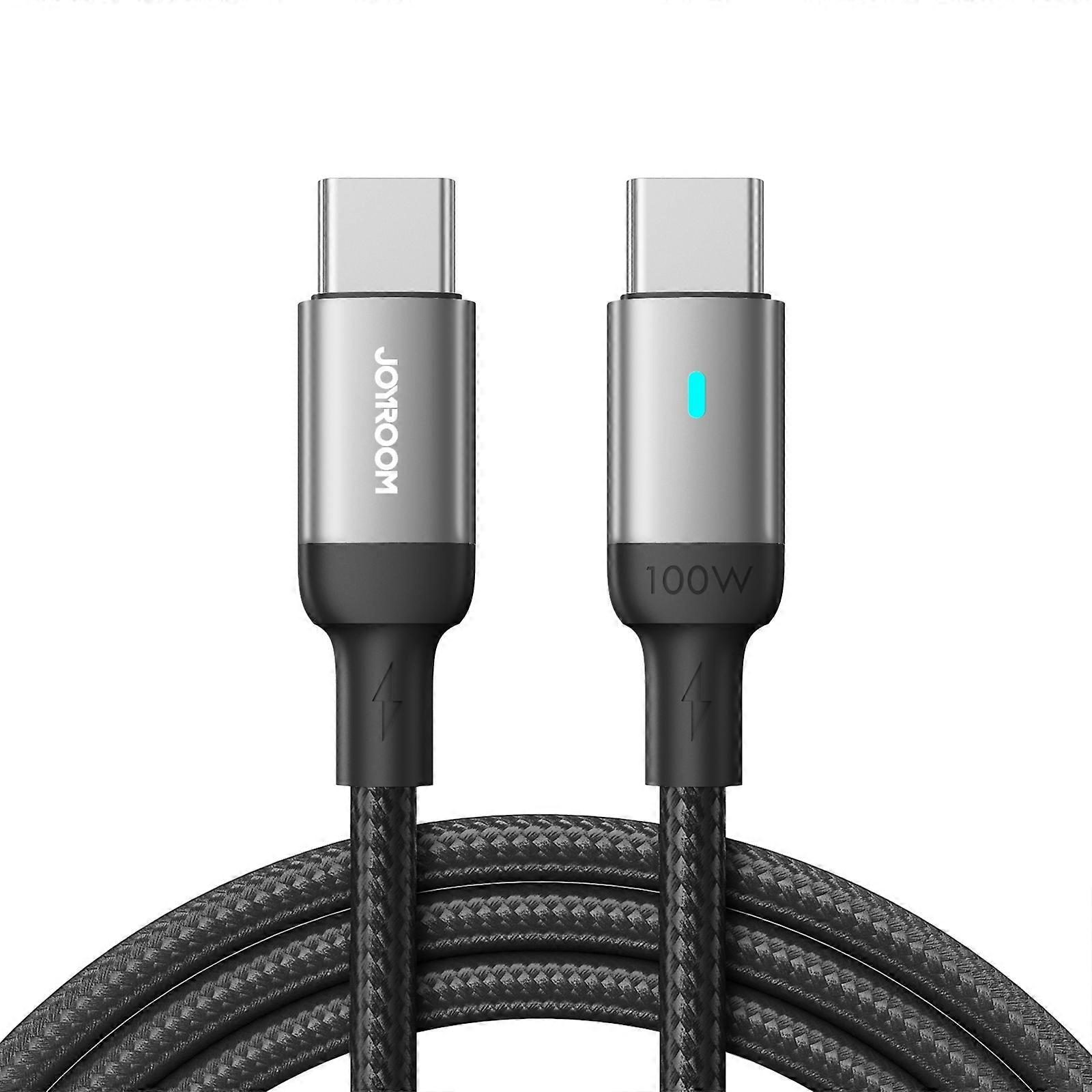 JOYROOM S-CC100A10 Extraordinary Series 100W USB-C / Type-C to USB-C / Type-C Fast Charging Data Cable, Cable Length:1.2m 100W Type-C,1.2m