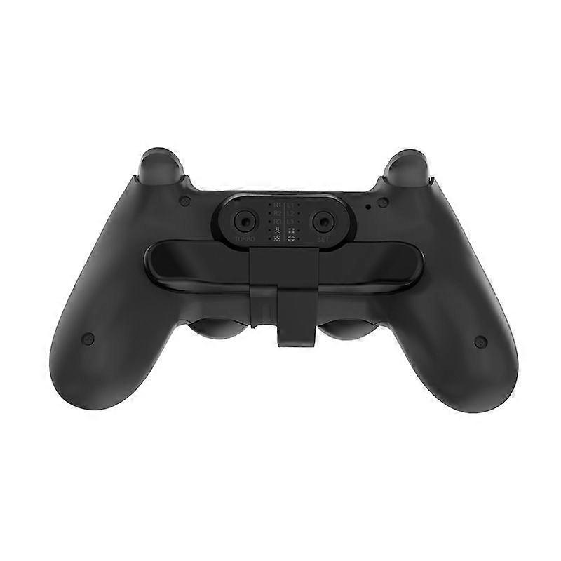 PS4 controller with 10 function key mappings on the back, compatible with various game buttons