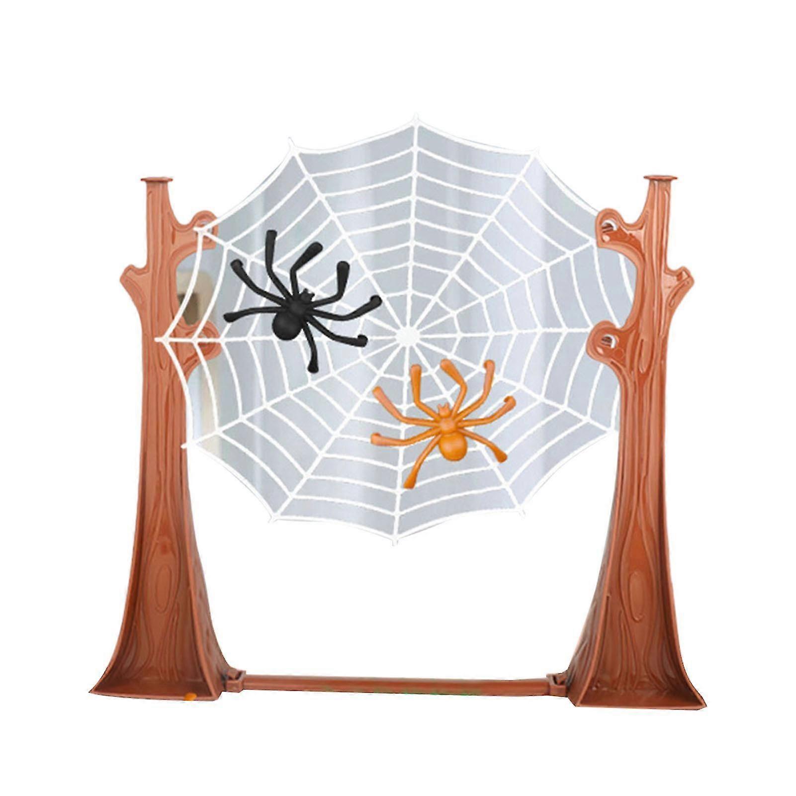 1 Set Bounce Spider Game Toy Realistic Design Parent-child Interaction Easy Assembly Entertainment Table Party Puzzle Toy For Kids