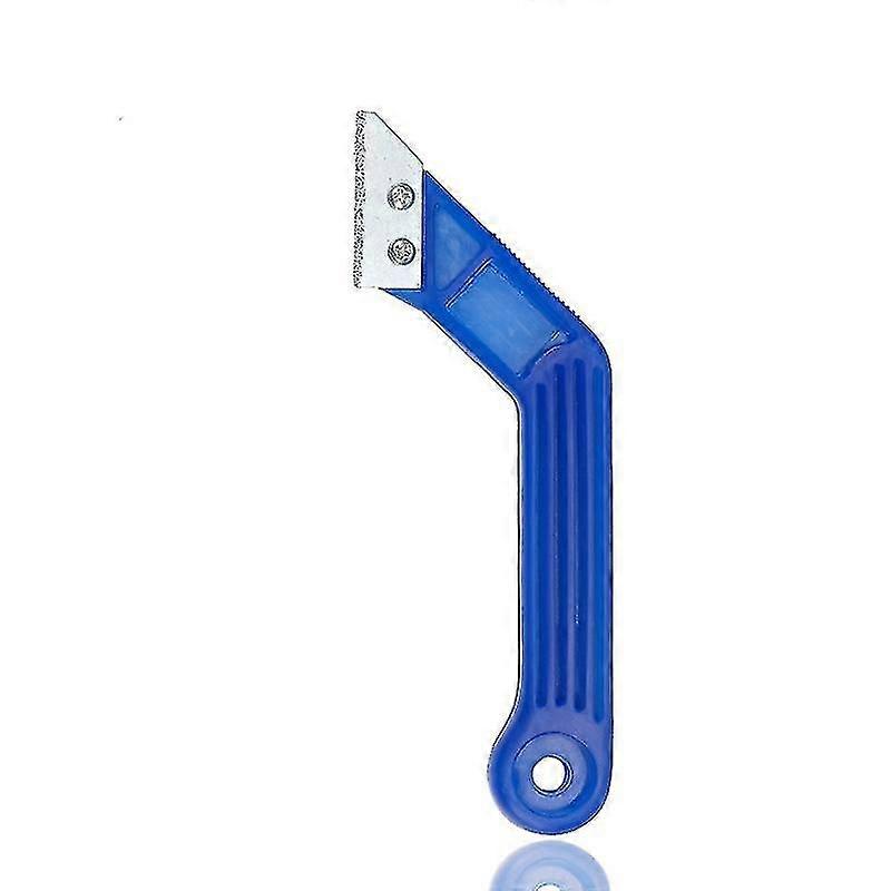 Grout Remover Tool,grout Scraping Rake Tool compatible Floor, Wall Tiles,windows,kitchen (2pcs, Blue)