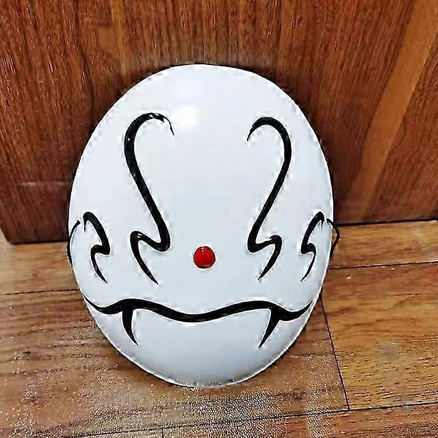 転生したらスライムマスク コスプレ リムル・テンペスト ハーフフェイス プラスチックマスク ハロウィンパーティー アクセサリー 小道具・ハッピーH