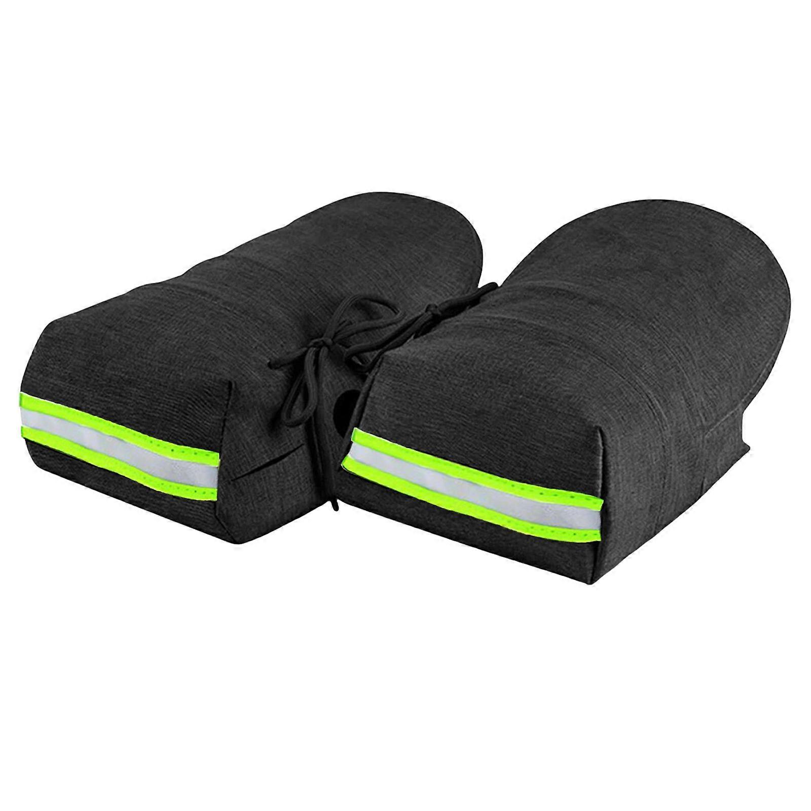 Windproof Motorcycle Handle Covers with Soft Lining Insulated Motorcycle Handlebar Gloves for Enhances Riding Experience