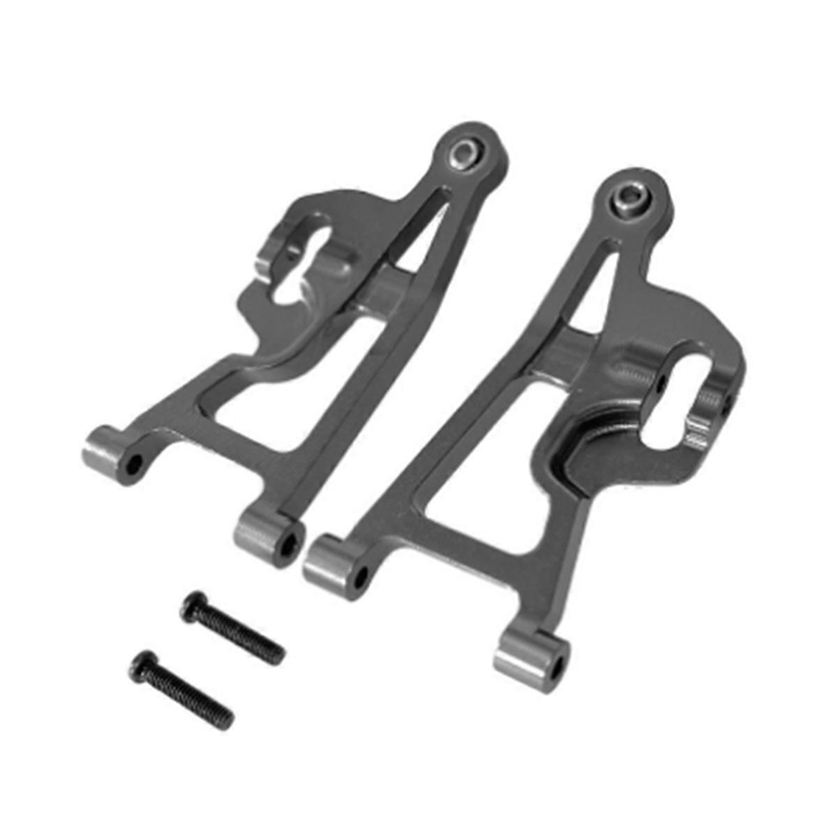 Componenti del braccio oscillante anteriore inferiore per auto RC per Go 1/14 14209 14210 H14BM Parti di aggiornamento per auto RC in titanio